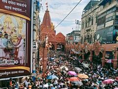 Pune dagadusheth ganpati 2023 : द़गडूशेठ गणपतीची क्रेझ सातासमुद्रापार, परंपरेला सोशल मीडियाची जोड; 56 लाखांहून अधिक भक्तांनी घेतलं Online दर्शन