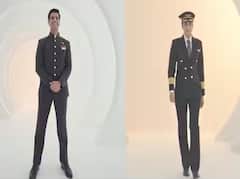 Air India Uniform : एअर इंडियाचे केबिन क्रू-पायलट आणि फ्लाइट स्टाफ दिसणार मनिष मल्होत्रानं डिझाईन केलेल्या युनिफॉर्ममध्ये; पाहा फोटो...