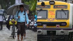 मुंबईत पहाटेपासून मुसळधार पाऊस, येत्या काही तासांत जोर वाढणार, रेल्वेचा वेग मंदावला