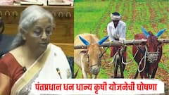 Agriculture Budget 2025 : अर्थसंकल्पात पंतप्रधान धन धान्य कृषी योजनेची घोषणा, 1.7 कोटी शेतकऱ्यांना फायदा होणार