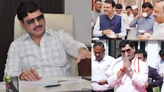 Dhananjay Munde: एक डोळा अर्धोन्मिलित, डोळ्यांवर गॉगलची झापडं, मीडियाने प्रश्न विचारताच धनंजय मुंडे अडखळत म्हणाले....