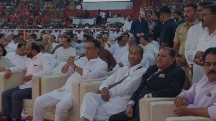 मात्र, राज्यभरातील अनेक दिग्गज नेत्यांनी या विवाह सोहळ्याला उपस्थिती लावली. सोलापूरसह सांगली आणि कोल्हापूर जिल्ह्यातील अनेक नेते मंडळी यावेळी उपस्थित होती.