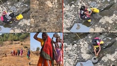 हंडाभर गढूळ पाण्यासाठी 'लाडक्या बहिणी'ची वणवण; कुठंय मिशन 'जल'जीवन? पाहा फोटो