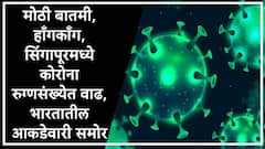सिगांपूरमध्ये कोरोना रुग्ण संख्या 14200 वर, हाँगकाँगमध्ये रुग्ण वाढले, भारतातील कोविड रुग्णांची आकडेवारी समोर