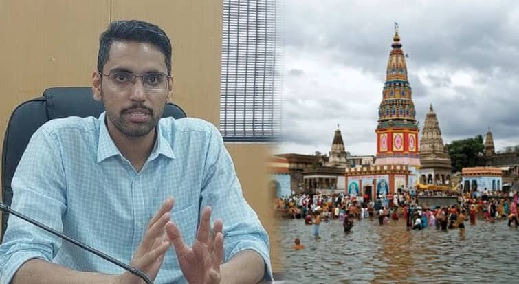 Pandharpur Wari 2025: जूनमध्येच उजनी धरणाने पन्नाशी ओलांडली, आषाढी काळात चंद्रभागेत कुंभमेळ्याप्रमाणे तात्पुरता पूल उभारणे अशक्य; पंढरपूरचे जिल्हाधिकारी नेमकं काय म्हणाले? Pandharpur Wari 2025 It is not impossible to build a temporary bridge on the Chandrabhaga River during Ashadhi like Kumbh Mela said Pandharpur District Collector Kumar Ashirwad Pandharpur Wari 2025: जूनमध्येच उजनी धरणाने पन्नाशी ओलांडली, आषाढी काळात चंद्रभागेत कुंभमेळ्याप्रमाणे तात्पुरता पूल उभारणे अशक्य; पंढरपूरचे जिल्हाधिकारी नेमकं काय म्हणाले?